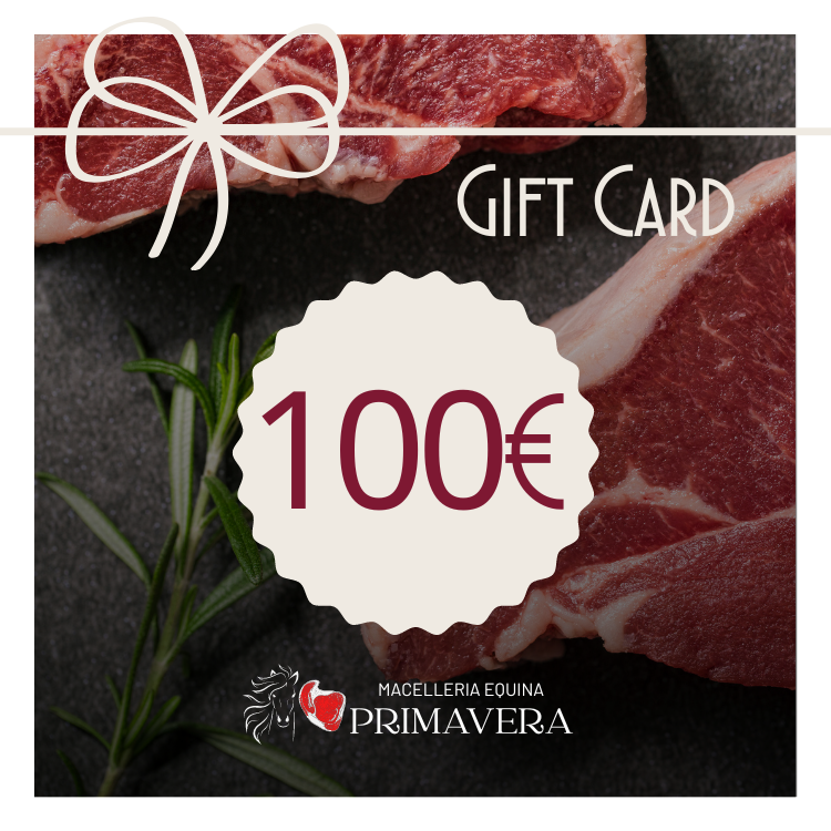 Gift card | Macelleria Equina Primavera