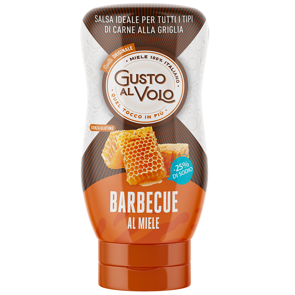 Salsa Barbecue al Miele Gusto al Volo 270ml
