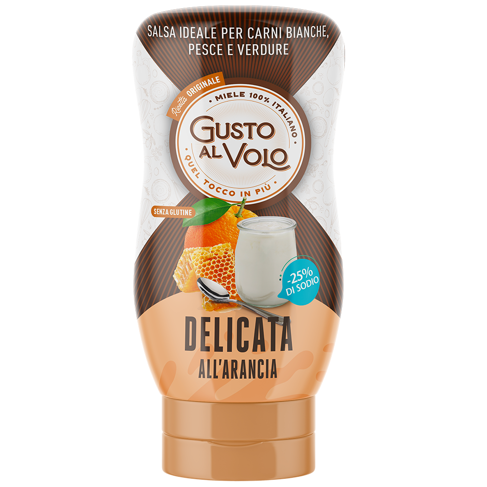 Salsa Delicata all’arancia Gusto al Volo 270ml