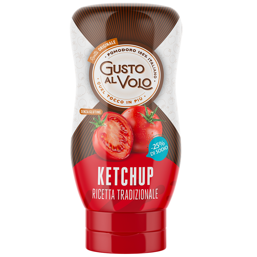 Salsa Ketchup Ricetta Tradizionale Gusto al Volo 270ml
